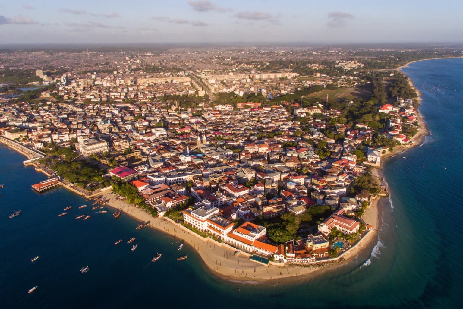 Stone Town Zanzibar scenic view
